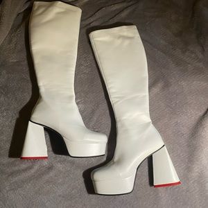 “ Sweet talkers platform “ boots from Dolls Kill. Never worn out.
